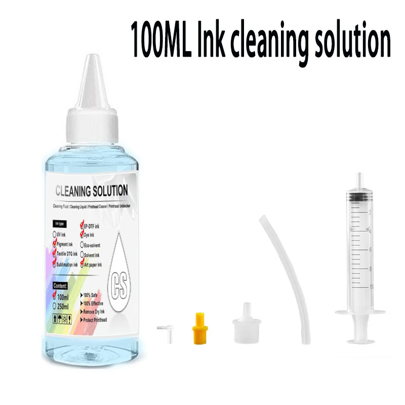 Sublimation Ink 100Ml - Solução de limpeza de tinta 100ml,