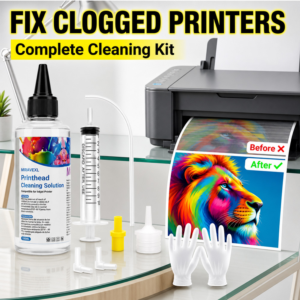 Sublimation Ink 100Ml - Solução de Limpeza para Cabeçotes de