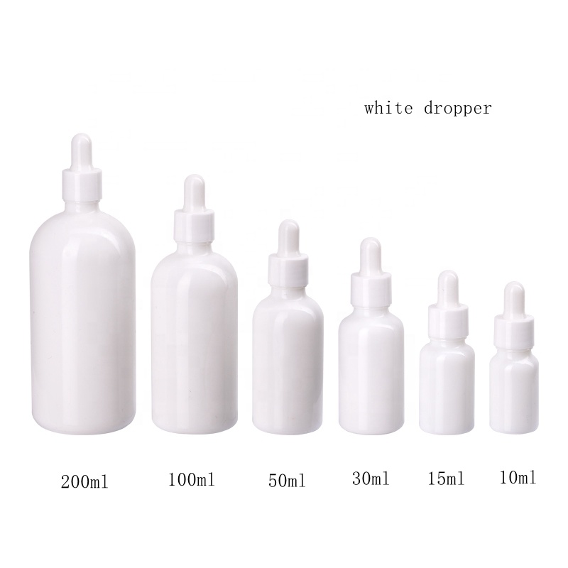 Sublimation Ink 100Ml - Porcelana branca Garrafas conta-gotas de vidro