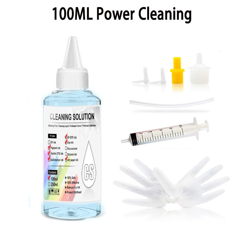 Sublimation Ink 100Ml - Kit de Líquido de Limpeza 100ml/PC