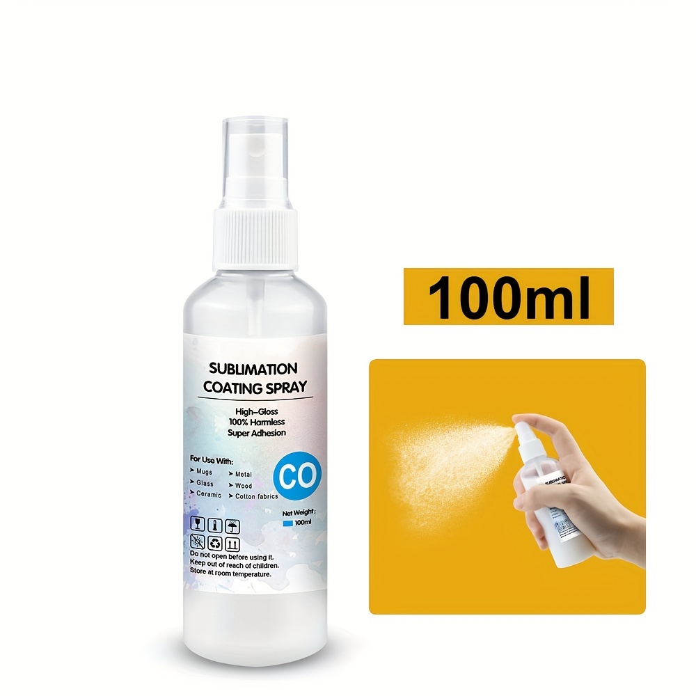 Sublimation Ink 100Ml - Spray de revestimento para sublimação de