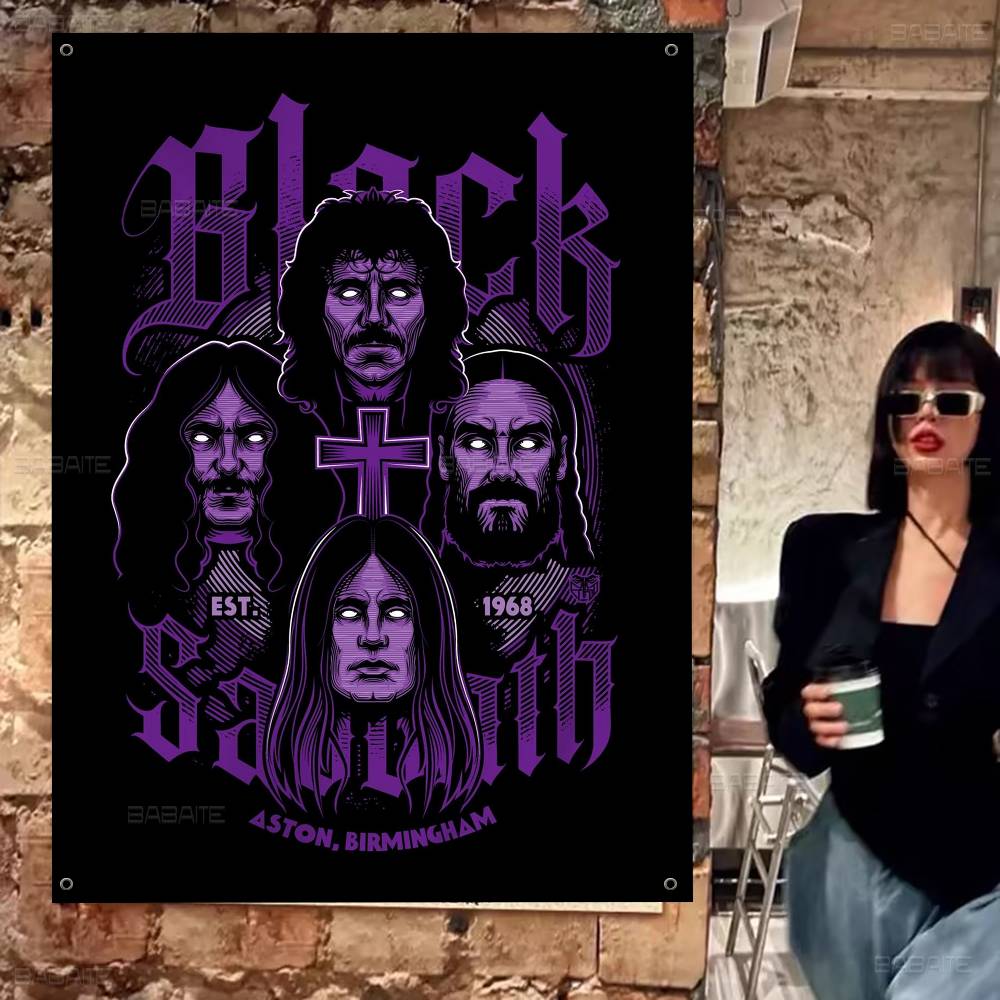 Black Sabbath Heavy Metal Impr - Commercial Printing Company avaliação e preço