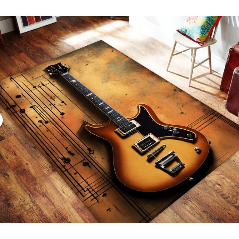 Guitarra impressão música tema - Commercial Printing Icon avaliação e preço