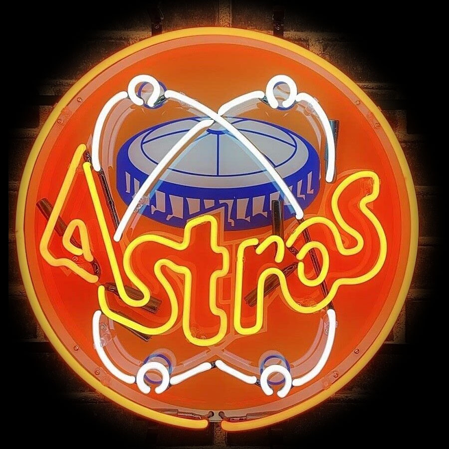 Housto astro sinais de néon lâ - Commercial Printing Icon avaliação e preço