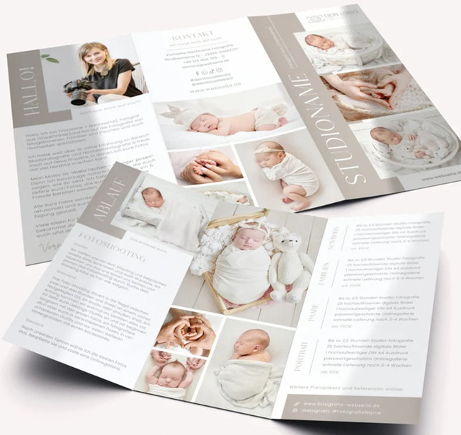 Folhetos publicitários persona - Commercial Flyer Printing avaliação e preço