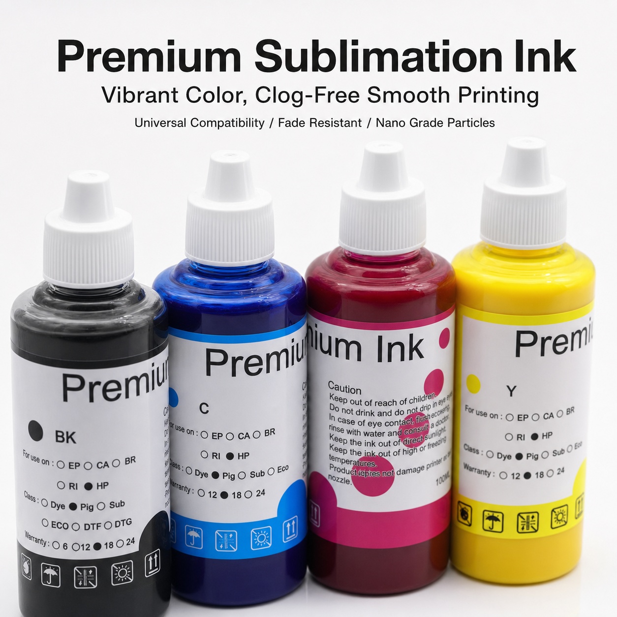 Tinta de Sublimação com Revest - Sublimation Ink 100Ml avaliação e preço