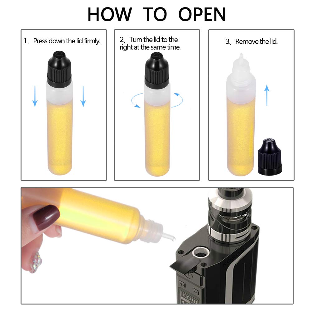 5 pces 3ml-120ml ldpe vazio pl - Sublimation Ink 100Ml avaliação e preço