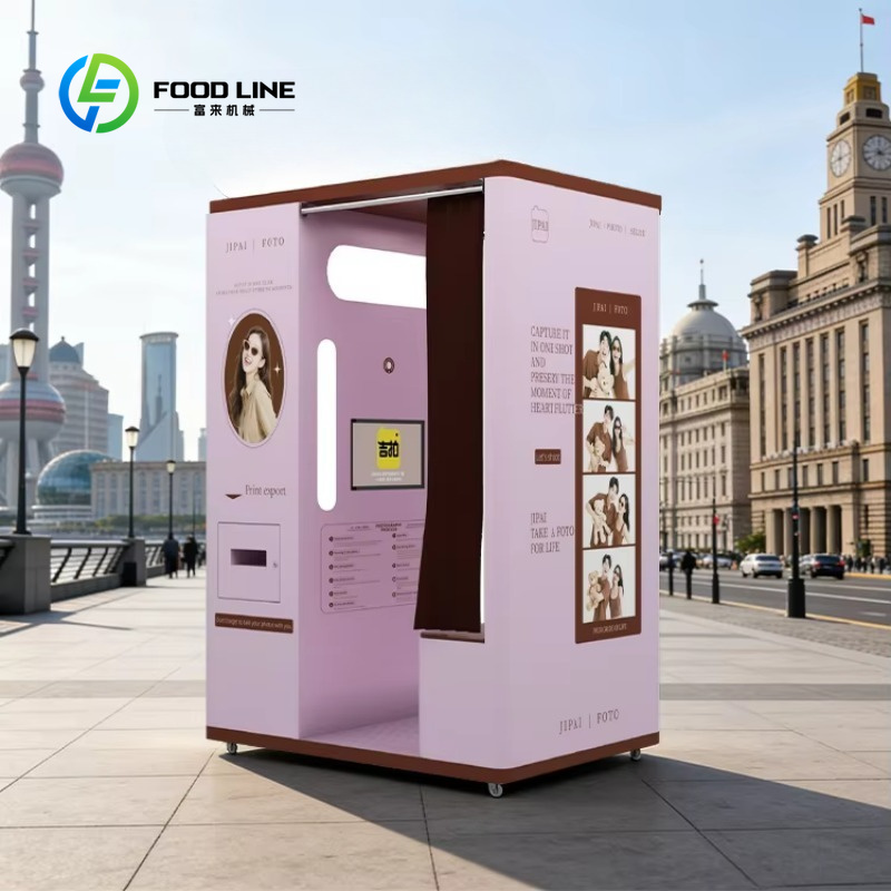 Cabine de selfie personalizada - Commercial Photo Printing Kiosk avaliação e preço
