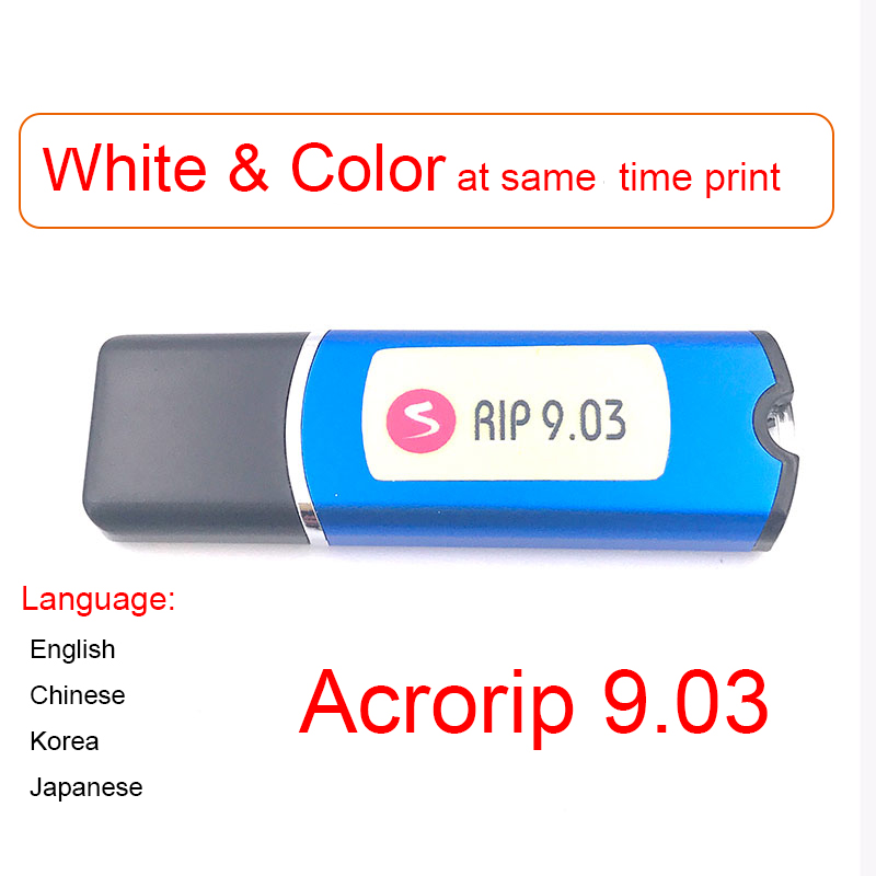 Software AcroRip White Color V - Color Rip Software Dongle avaliação e preço